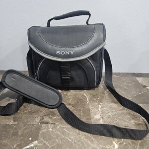 Sony Black and Gray Messenger Bag